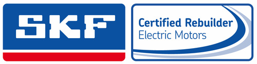 SKF CERTIFIED REBUILDER OF ELECTRIC MOTORS SINCE 2015