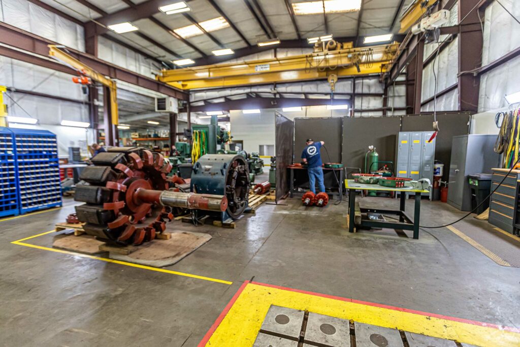 Rotating equipment shop services - Industrial Electro Mechanics - IEM