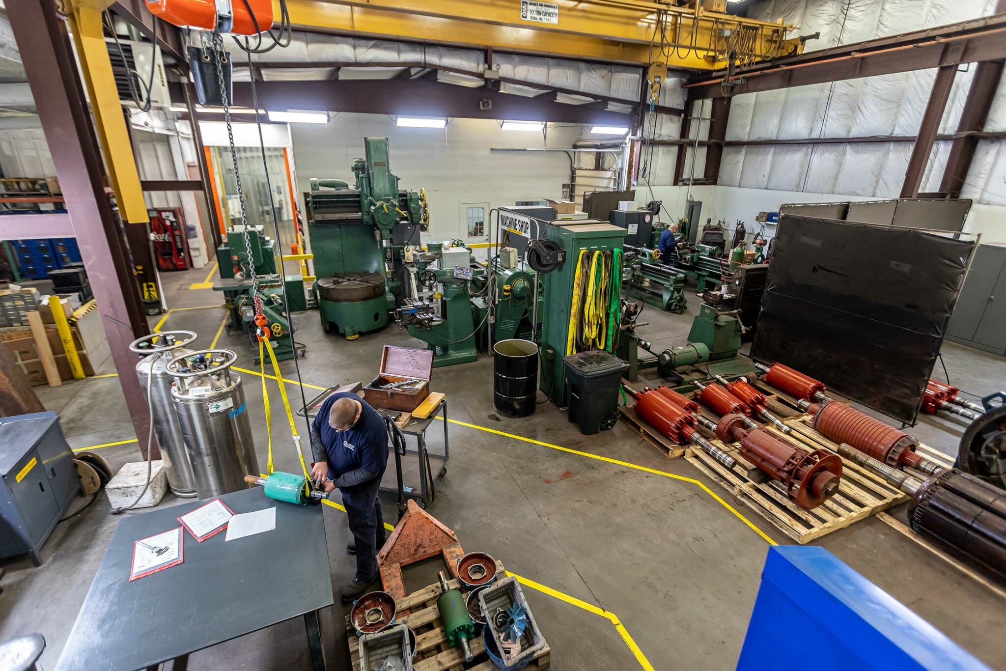 Electric motor repair, rewinding, and machining. Industrial Electro Mechanics