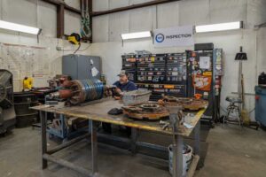 Rotating equipment shop services - Industrial Electro Mechanics - IEM